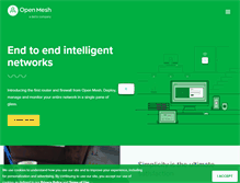 Tablet Screenshot of openmesh.com